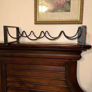 Metal Wine Rack 4 Bottle Holder
